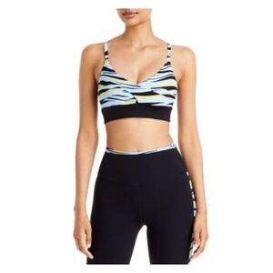 SPLITS 59 Intimates Black Animal Print Sports Bra S